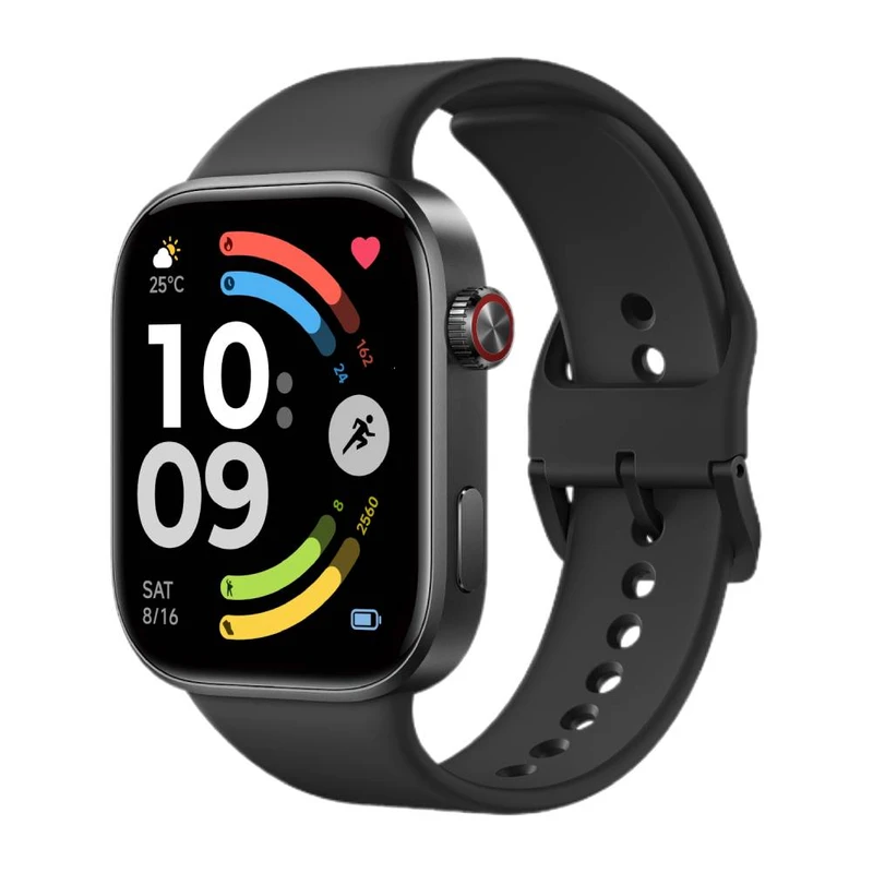 ساعت هوشمند شیائومی سیلور و مشکی مدل redmi watch 6