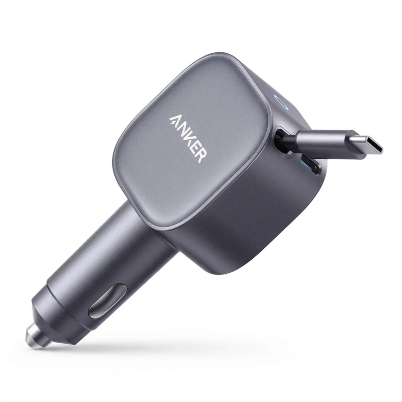 شارژر فندکی انکر Anker USB-C Car Charger 75W Compact 2-Port مدل A2738